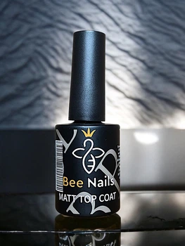Матовий Топ для гель лаку Bee Nails Top matt coat 15 мл