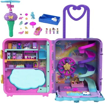 Ігровий набір валіза Поллі Покет Polly Pocket Pollyville Resort Roll Away HKV43