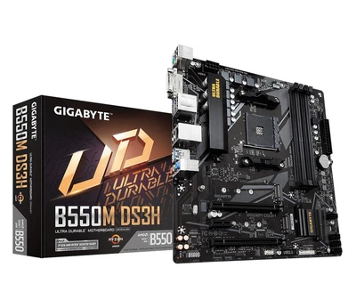 Материнська плата Gigabyte B550M DS3H