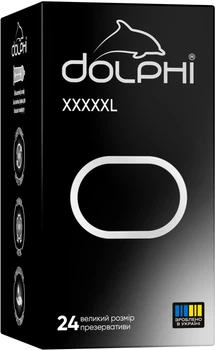Презервативи Dolphi XXXXXL 24 шт (4820144774331)