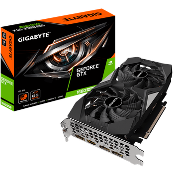 Відеокарта GeForce GTX 1660 Super 6GB Gigabyte OC (GV-N166SOC-6GD) Б/В