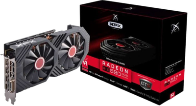 Відеокарта AMD Radeon RX 580 8GB XFX GTS Black Edition OC+ (RX-580P8DBD) Б/В