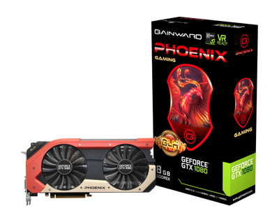 Відеокарта GeForce GTX 1080 8GB Gainward Phoenix GLH (426018336-3668) Б/В