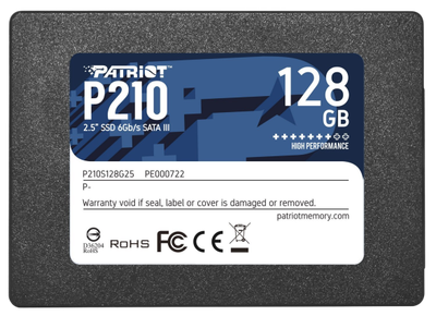 SSD диск Patriot P210 128GB 2.5