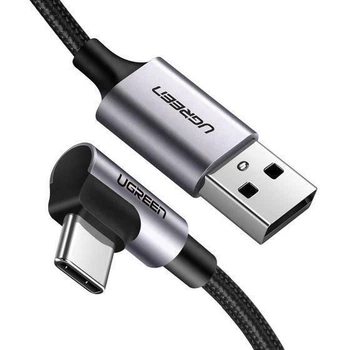 Кабель UGREEN US284 USB AM - Type-C Angled 1м (50941)