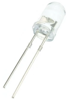Маленькі лампочки Світлодіодна білий 3V 3 mm 1 штука