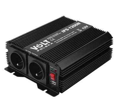 Перетворювач (інвертор) DC-AC Volt Polska IPS 1200 N 12/230V 800/1200W (3IPS120012)