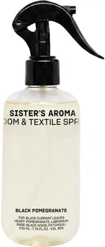 Спрей для кімнати та текстилю SISTERS AROMA Чорний гранат 230 мл (4820227786022)