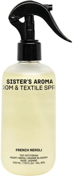 Спрей для комнаты и текстиля SISTERS AROMA Французский нероли 230 мл (4820227786015)