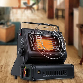 Портативный газовый обогреватель-плита 2в1 Happy Home YC-808B