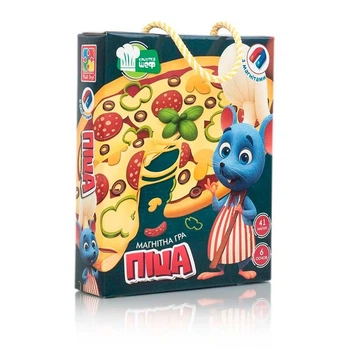 Игра магнитная Vladi Toys "Пицца" фомовая VT3004-02