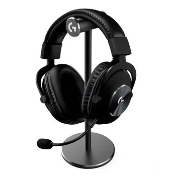 Навушники з мікрофоном Logitech G Pro X with Stand Black (991-000358)