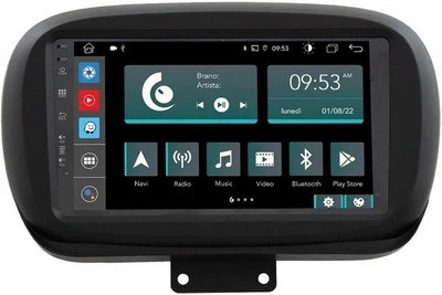 Штатная автомагнитола JFSound JF-031FX-X9C для FIAT 500X / 9" / Сенсорная / 2/32Гб / Android 12 / Apple CarPlay / Android Auto / Bluetooth / WI-FI / GPS / USB / DAB+ Б/В