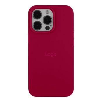 Чохол Silicone Case Full Size (AA) для iPhone 14 Pro Max Колір 37.Rose Red