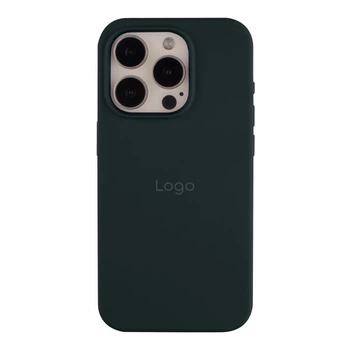 Чохол Silicone Case Full Size (AA) для iPhone 15 Pro Max Колір 54.Atrovirens