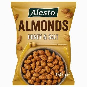 Горіхи Мигдаль з Медом та сілью Alesto Almonds Honey & Salt 150 г