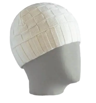 Шапка мужская из пряжи CHESS One Size (56-60) Белый