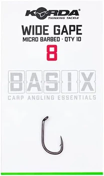 Крючки Korda Basix Wide Gape №8 10шт (KBX004)