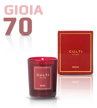 Ароматична свічка CULTI Milano GIOIA RED 70 гр. (92200-CLT)