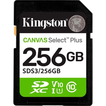 Карта памъяти 256GB SDXC Canvas Select Plus Gen3 1 50MB/s C10 UHS-I U1 V10 SDS3/256GB