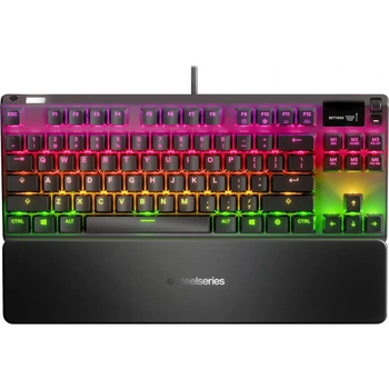 Клавіатура SteelSeries Apex 7 TKL Red Switch (64646) Black USB (64646-OLD) Б/в