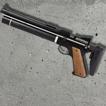 Пневматичний пістолет SnowPeak PP750 PCP 4,5 мм — компактний прес-повітряний пістолет для тренувань
