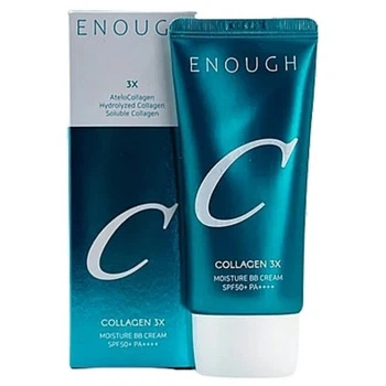 Вв крем с коллагеном Enough Collagen 3X Moisture Bb Cream SPF50+ PA++++ 50 мл (8809975191124)