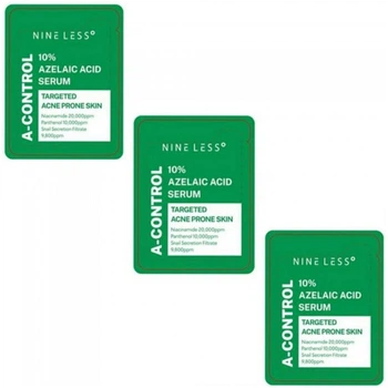 Сироватка для обличчя з азелаїновою кислотою (пробник) Nine Less A-Control Azelaic Acid Serum 2 мл (8809875270097)