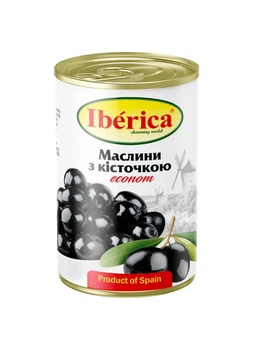 Маслини з кісточкою Iberica 280 г