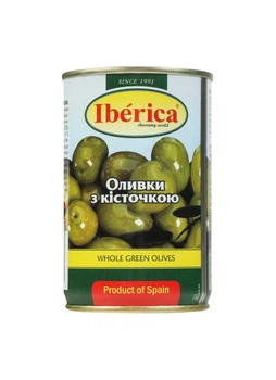 Оливки з кісточкою Iberica 300 г