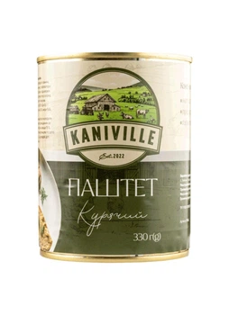 Паштет м'ясний з куркою Kaniville 330 г