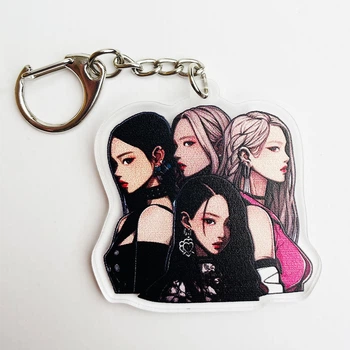 Брелок акриловий (Blackpink)