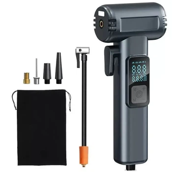 Автомобильный компрессор SW-201B 150 PSI 12V с функцией Powerbank и цифровым дисплеем