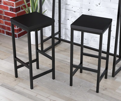 Стілець барний BS-1 Loft Design Чорний ST7