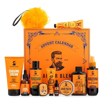 Адвент календарь для мужчин BARBER BLEND (подарок из 12 сюрпризов)
