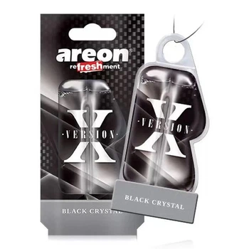 Освіжувач повітря рідкий листок AREON "LIQUID" X-Version Black Crystal 8.5 мл