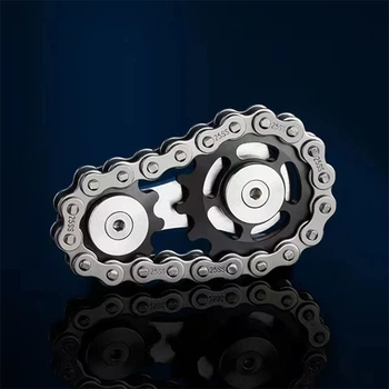 Металлический спиннер антистресс Spinner, игрушка для снятия стресса и расслабления DDF 70R-3