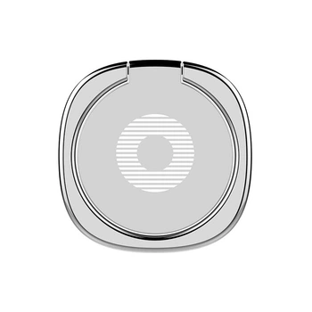 Кільце тримач підставка металеве 360° попсокет popsockets для смартфона J123E Сріблястий