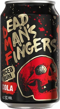 Напій слабоалкогольний Dead Man’s Fingers Spiced Rum & Cola 5% 0.33 л (5011166068983)