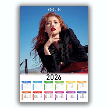 Календарь настенный Ким Хёна HyunA 42х29 см (data_0053)