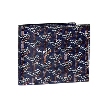 Гаманець Goyard у синьому кольорі.
