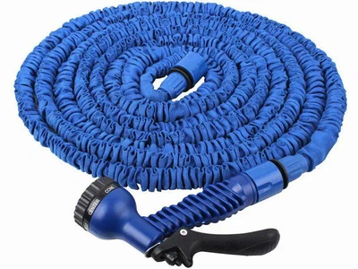 Шланг садовий що розтягується для поливу Magic Hose з розпилювачем 45 м