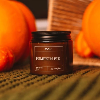 Соєва свічка “Pumpkin pie” (гарбузовий пиріг)