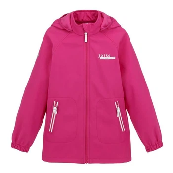 Вітрівка дитяча для дівчинки Softshell JOIKS SoF-11 104 см фуксія