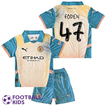 Дитяча футбольна форма FODEN 47 Манчестер Сіті 2024-2025 Fourth 135-145 см (set3914-131973-4)