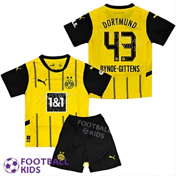 Дитяча футбольна форма BYNOE-GITTENS 43 Боруссія Дортмунд 2024-2025 Home 125-135 см (set3565-123092-4)