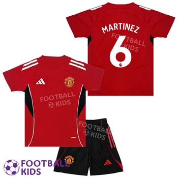 Дитяча футбольна форма MARTINEZ 6 Манчестер Юнайтед 2026 Training Red 125-135 см (set44201-129046-4)
