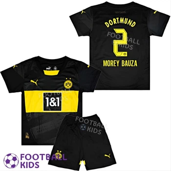Дитяча футбольна форма MOREY BAUZA 2 Боруссія Дортмунд 2024-2025 Away 155-165 см (set3642-128090-4)