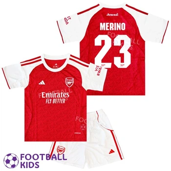 Детская футбольная форма MERINO 23 Арсенал Home 2026 145-155 см (set44751-132925-4)