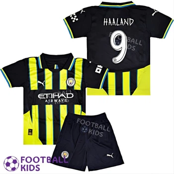 Дитяча футбольна форма HAALAND 9 Манчестер Сіті 2024-2025 Away 145-155 см (set3601-125300-4)